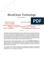 Blockchain Technology Paper