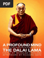 A Profound Mind by H. H. The Dalai Lama - Excerpt