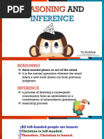 Topic 4. Reasoning Inferences