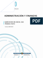 Ejercicios de Excel 365 Primera Parte