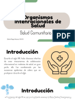 Organismos Intenracionales de Salud