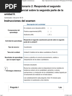 Examen (AAB02) Cuestionario 2 Responda El Segundo Cuestionario Parcial Sobre La Segunda Parte de La Unidad 8.