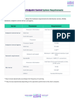 Endpoint Central Requirements and Ports