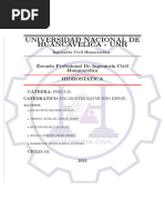 Informe Hidrostatica