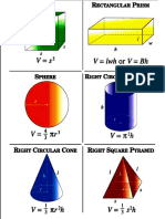 Aires Et Volumes Et Périmètres