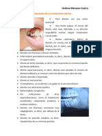 Indicaciones de La Extracción Dental