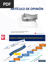 Artículo de Opinión