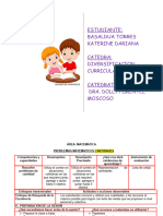 Diversificacion Sesion de Aprendizaje