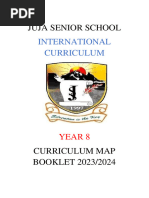 Year 8 2023-2024 Curriculum Mapping