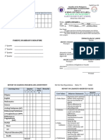 Form 138 Report Card