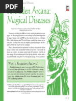 Forbidden Arcana - Magical Diseases