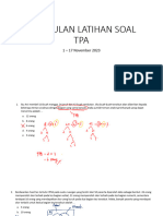 Kumpulan Latihan Soal Tpa 1 - 17 Nov