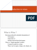 Introduction To Wines