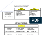 Jadwal Dinas Coass 6-12 Nov 2023