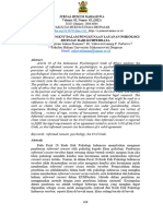 Informed Consent Dalam Penggunaan Layanan Psikologi: Ditinjau Dari Kuhperdata