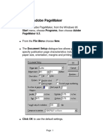 PageMaker Reference Guide