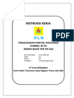 Ic10.Tjbtb.64 Ik Pengukuran PD Kubikel 20 KV Merk Baur Pd-Sgs