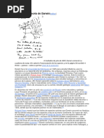 Origen de La Teoría de Darwin