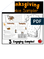 FREEThanksgiving Worksheets