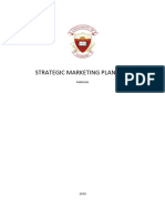 Strategic Marketing Planning - UNILIL Manual