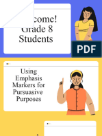 Q1 MODULE 4 Using Emphasis Markers For Persuasive Purposes