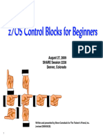 SHARE Denver Control Blocks