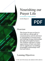 Nourishing Our Prayer Life