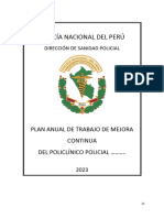 Modelo de Plan Anual de Trabajo Mejora Continua