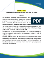 Nem-Nem + Juventude e Apatia