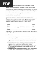 Practica 9 Práctica Obtención de Biodisel A Partir de Aceite de Cocina