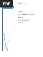 8051 Programming Using Embedded C