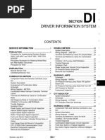 Driver Information System: Section