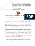 Tutela Contra Concurso de Elección de Personero en Santa Marta