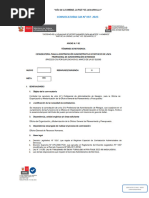 Convocatoria Cas #097 - 2023: "Año de La Unidad, La Paz Y El Desarrollo"