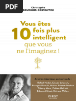 Vous Etes 10 Fois Plus Intelligent Que Vous Ne Limaginez Christophe BOURGOIS COSTANTINI Z Library