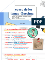 Trabajo de Quechua - Felix Josue Montes Huillcahuari