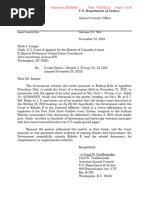 Special Counsel Letter - Nov 23 2023