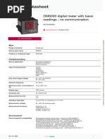 EasyLogic PM1000 Series - METSEDM6000