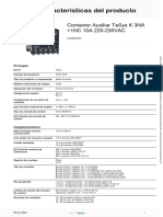 TeSys K - D - SK (Contactores Auxiliares) - CA2KN31M7