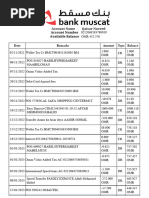 Qaisar Naveed Bank Statement 1 Year