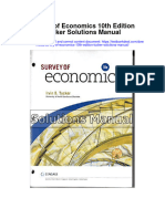 Survey of Economics 10th Edition Tucker Solutions Manual