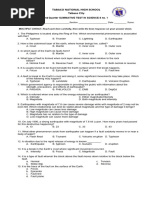 Grade 8 Q2 ST No. 1 