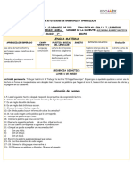 Semana 25 Del 6 de Marzo Al 10 de Marzo