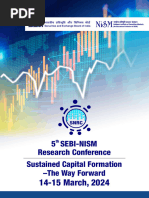 5th SEBI NISM Research Conference Brochure V 4