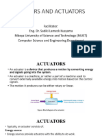 Sensors and Actuators - PPT5