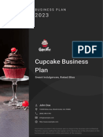 Cupcake Business Plan Example