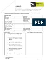 Applicant Gte Checklist