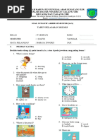 Soal Sumatif Akhir Semester Bahasa Inggris Kelas 4