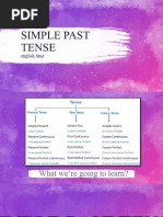 Simple Past Tense