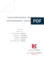 SIG-PL-04 Plan de Preparación y Respuesta Ante Emergencias-Sede Matarani Vs 4.0